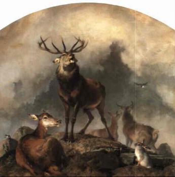 埃德溫 亨利 蘭德希爾爵士 Scene in Braemar, Highland Deer